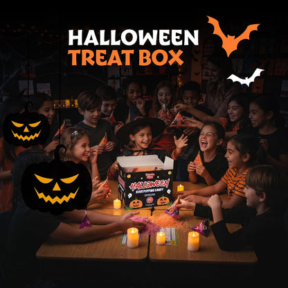Halloween Popping Candy Bulk Box for Kids – 60 Count Individually Wrapped Sour Treats Safe for Classroom Goodie Bags