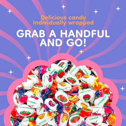 hard candy format with long shelf life, ideal for bulk storage