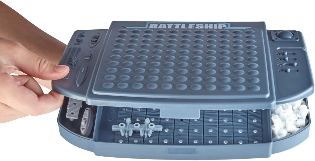 Hasbro Gaming Battleship with Planes Logic and Deduction Board Game for Focus Breaks, Screen-Free Brain Training for Home Office and Study Space