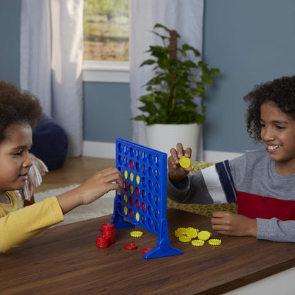 Hasbro Gaming Connect 4 Classic Grid – Classroom and Playdate Gift for Kids, 2-Player Strategy Game for Ages 6-12
