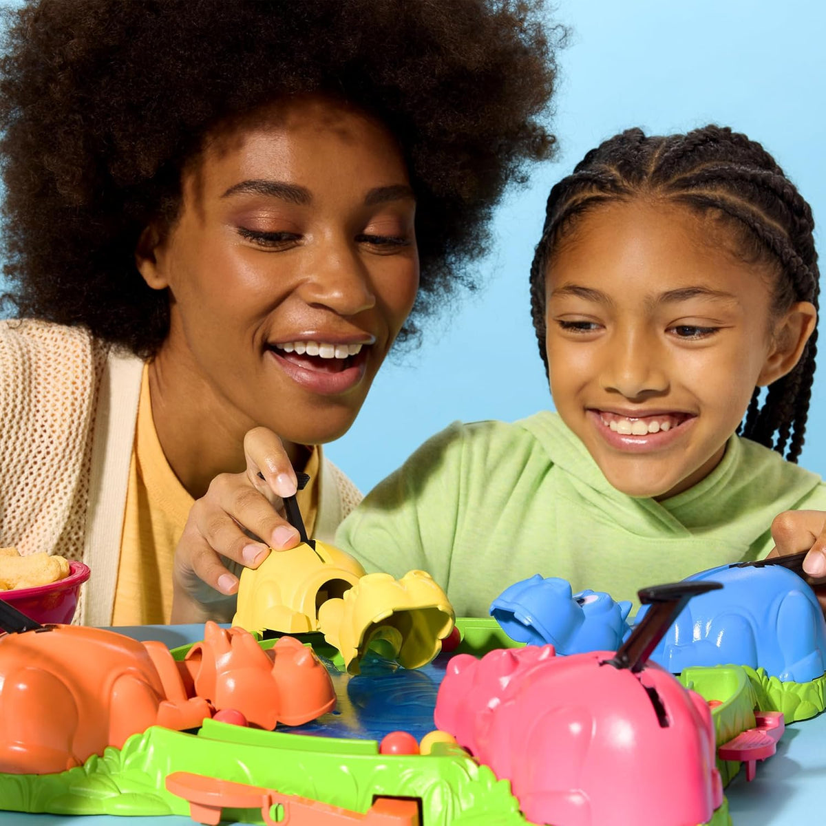 Hasbro Gaming Hungry Hungry Hippos Game – Last-Minute Birthday Gift for Kids Ages 4 and Up, No Batteries Needed for Instant Play