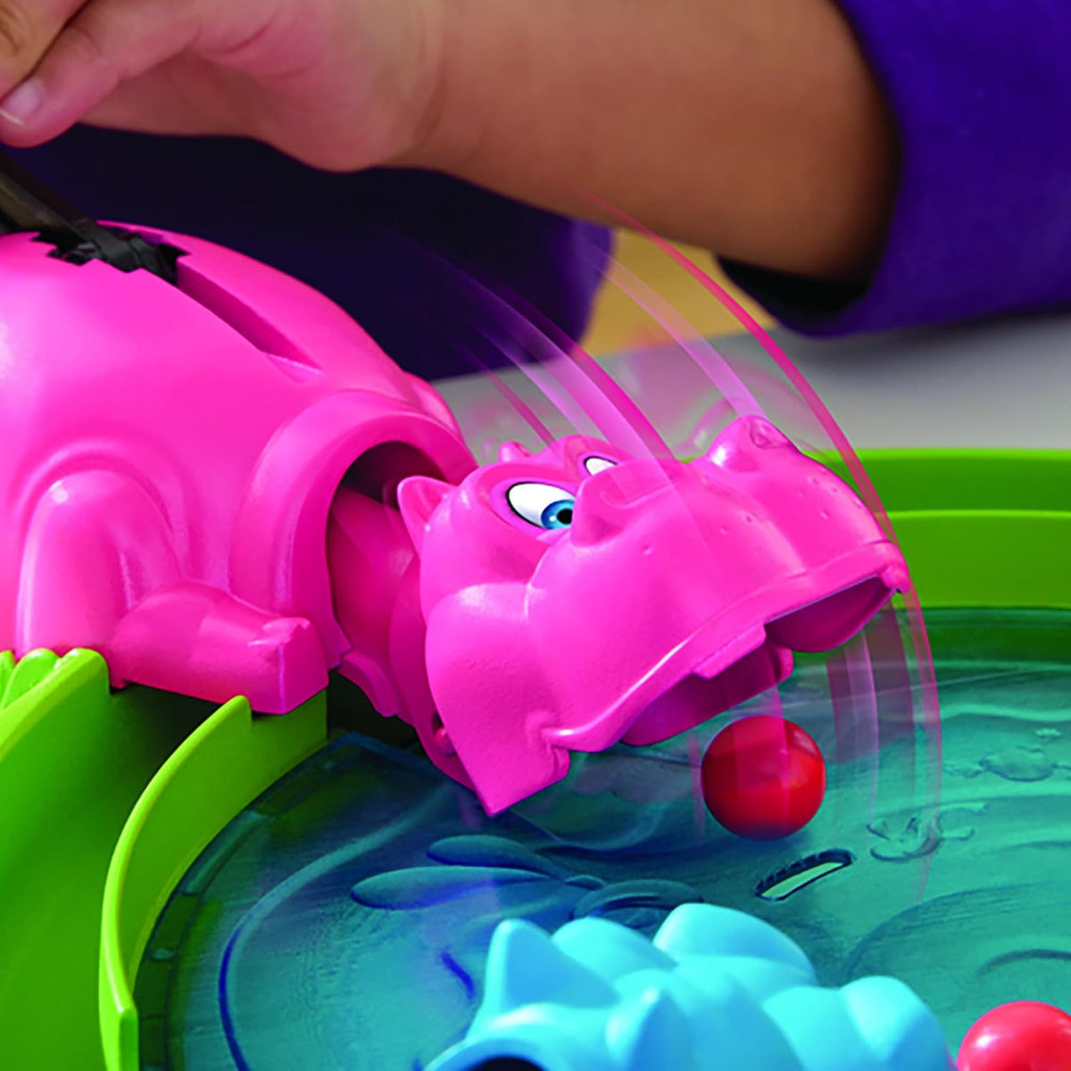 Hasbro Gaming Hungry Hungry Hippos Game – Last-Minute Birthday Gift for Kids Ages 4 and Up, No Batteries Needed for Instant Play