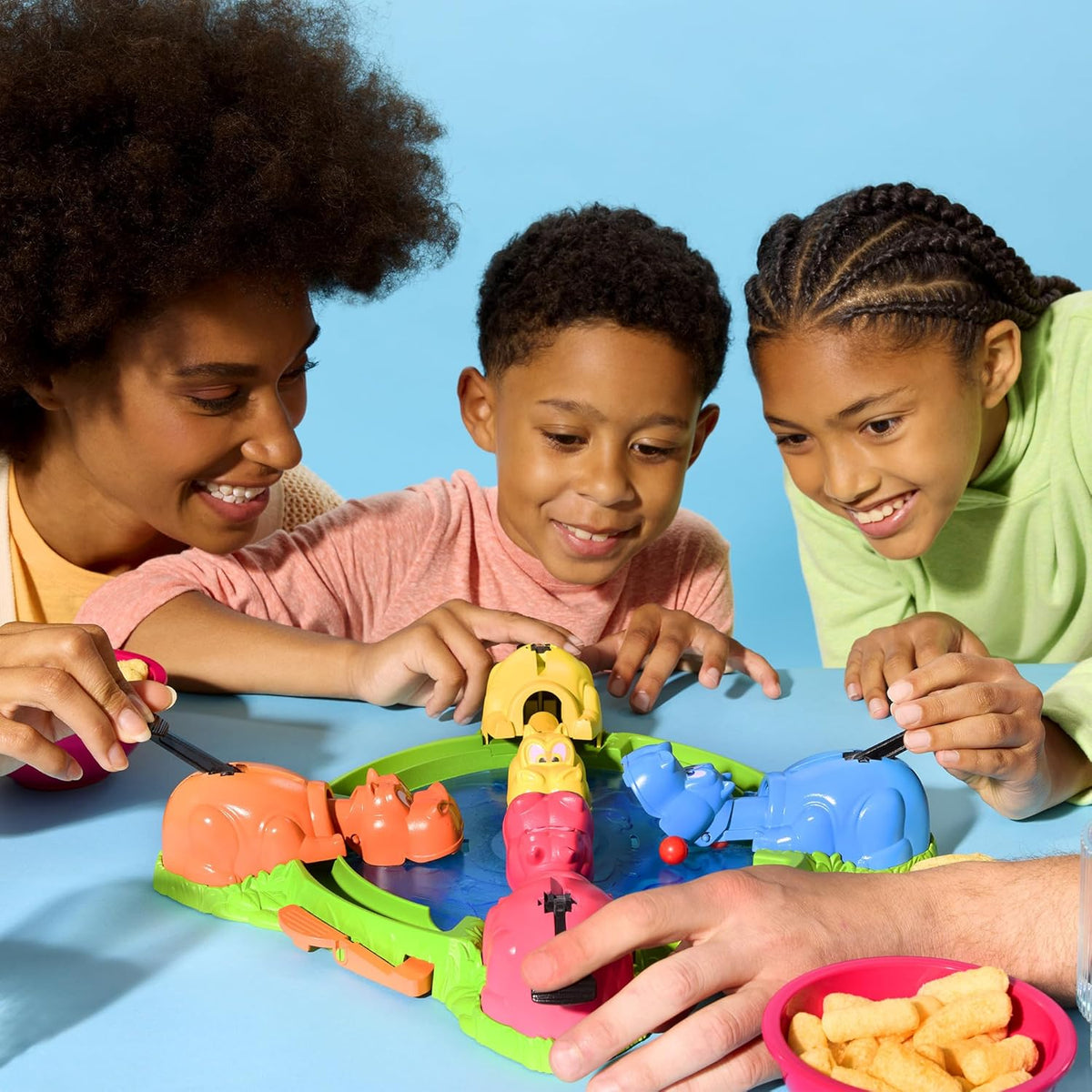 Hasbro Gaming Hungry Hungry Hippos Game – Last-Minute Birthday Gift for Kids Ages 4 and Up, No Batteries Needed for Instant Play