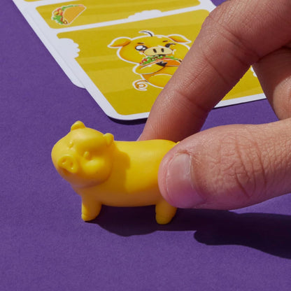 Hasbro Gaming Piggy Piggy Card Game – Safe Screen-Free Activity for Kids Shared at the Dining Table