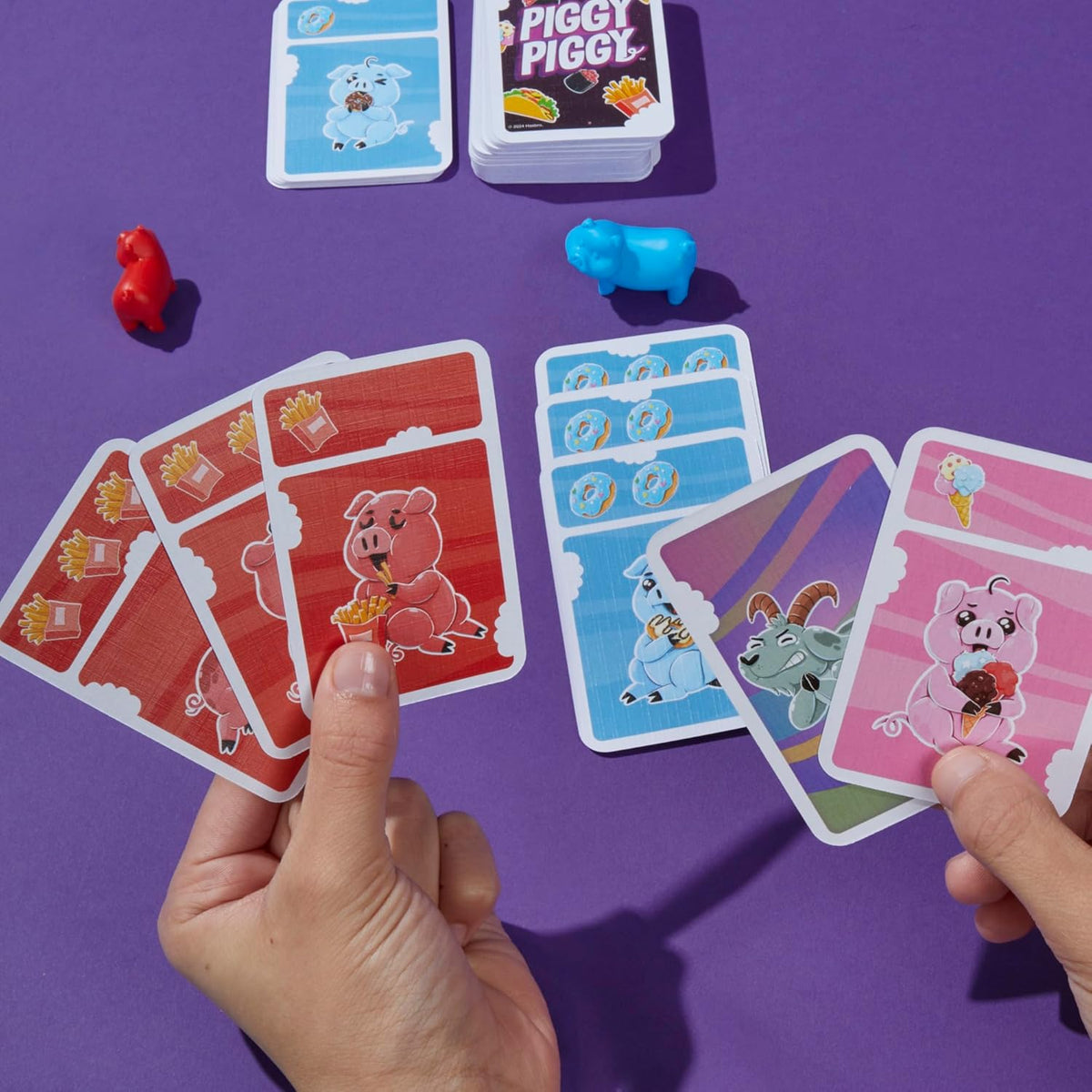 Hasbro Gaming Piggy Piggy Card Game – Safe Screen-Free Activity for Kids Shared at the Dining Table