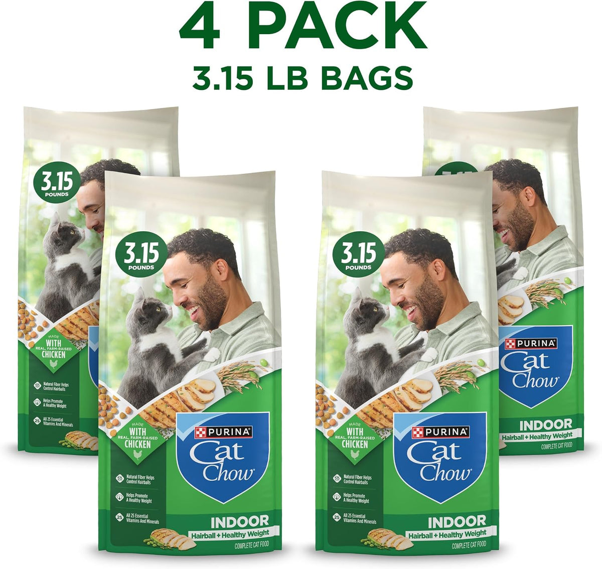 healthy weight formulation designed for the lower activity levels of indoor cats
