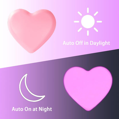 heart-shaped matte abs housing (1.97"d x 3.15"w x 3.15"h)