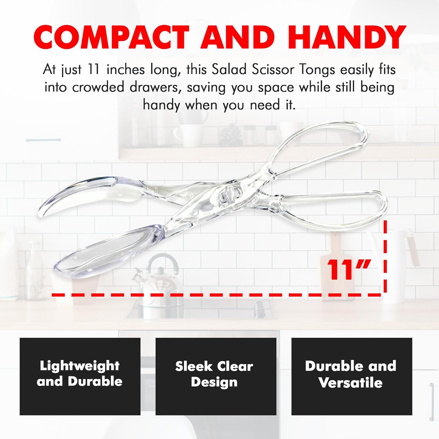 heavy duty clear plastic body with polished finish