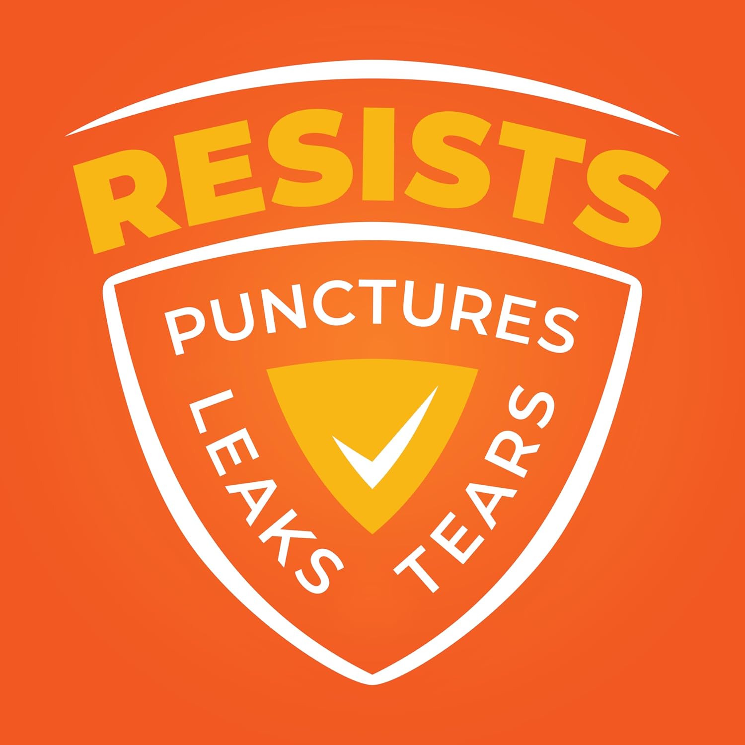 heavy duty construction engineered to resist punctures, tears, and leaks