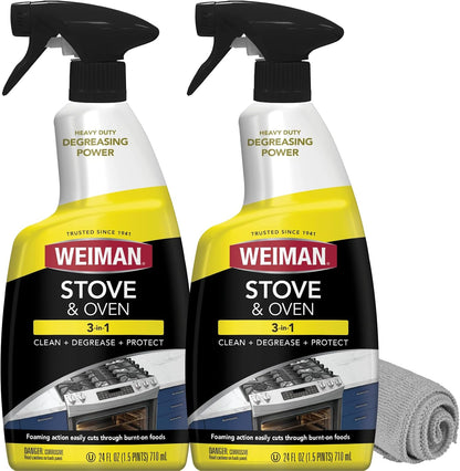 heavy duty foaming action that penetrates baked-on food and residue