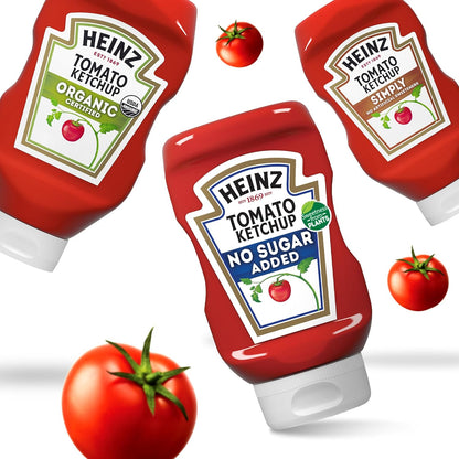 Heinz No Sugar Added Ketchup – Smart Low-Sugar Condiment Swap for Diabetes-Friendly Meal Prep