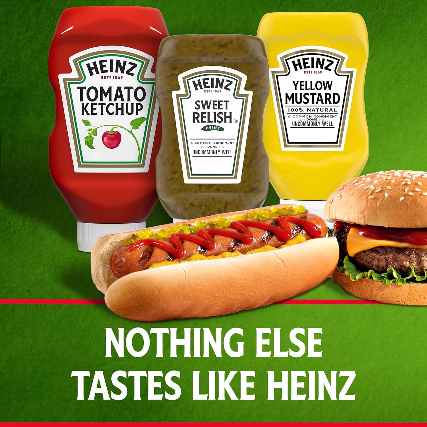 Heinz Sweet Relish, 12.7 fl oz Squeezable Bottle for Backyard Cookouts, Grilling, and Picnics
