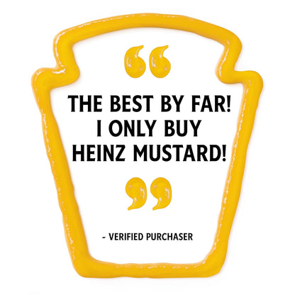 Heinz Yellow Mustard, 20 oz Squeeze Bottle – Backyard BBQ & Grilling Condiment for Burgers, Hot Dogs, and Bratwurst