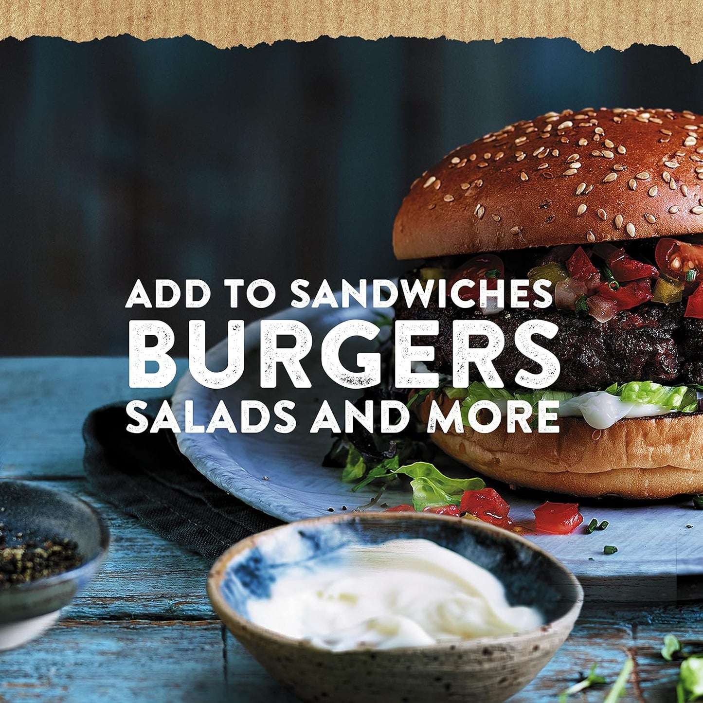 Hellmann's Real Mayonnaise – Mindful Pantry Staple for Health-Conscious Home Cooks, Omega 3 ALA Rich Sandwich Spread