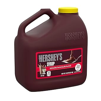 HERSHEY'S Chocolate Syrup Bottle 24 oz – Kid-Friendly Squeezable Topping for Lunchboxes and Breakfast