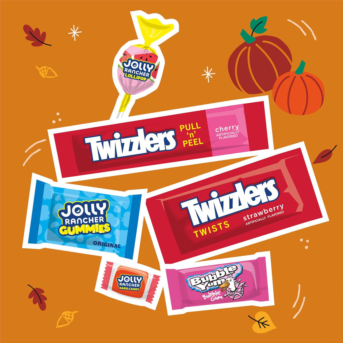 Hershey's Halloween Candy Bulk Pack for Tailgate Snacks and Campfire Movie Night Treats