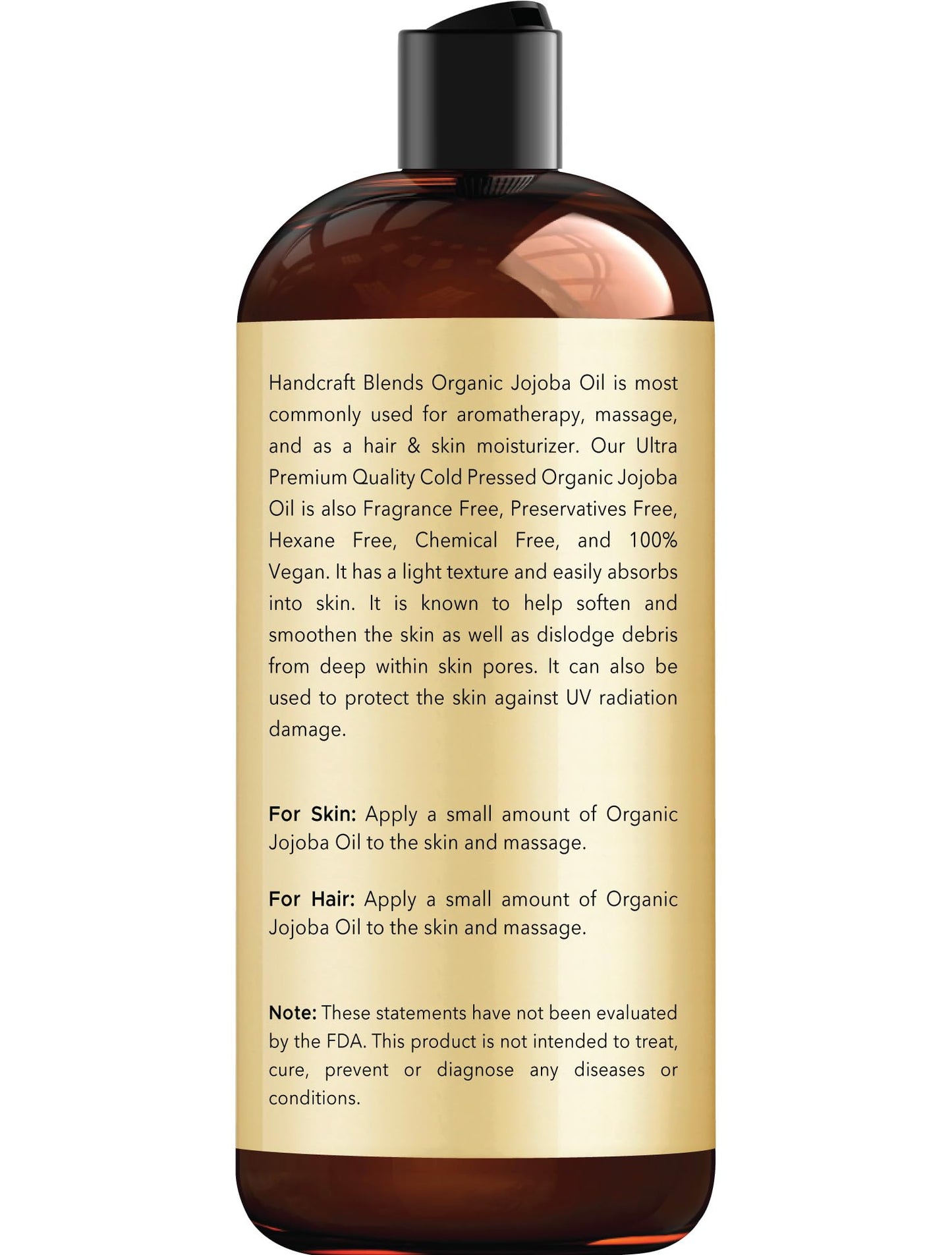 hexane-free, vegan, and cruelty-free formulation