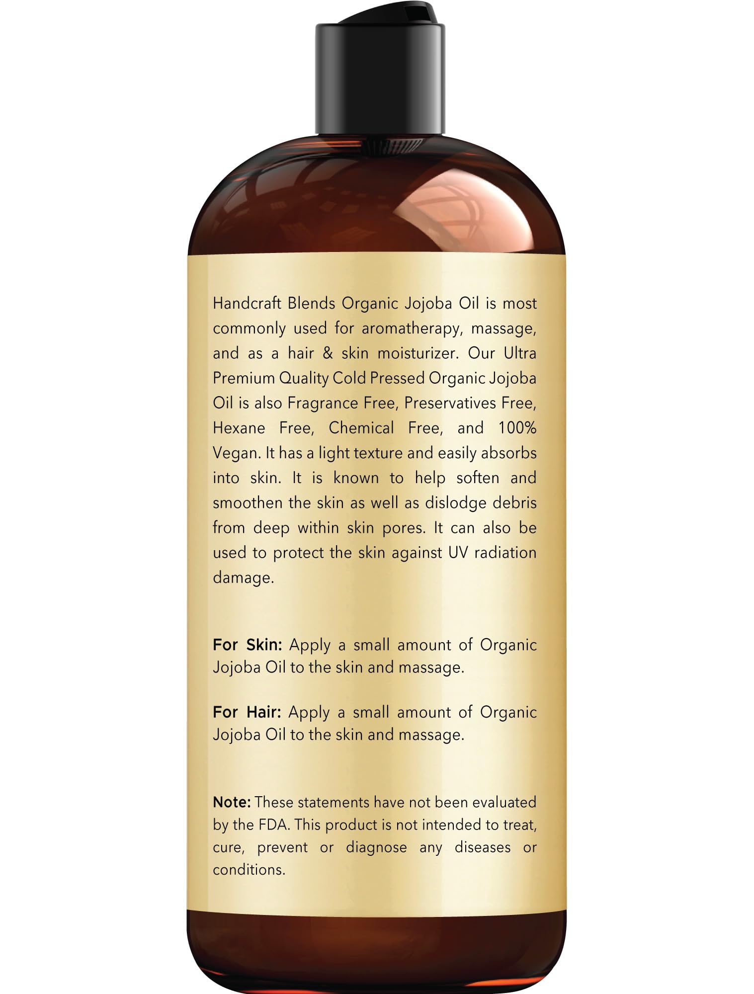 hexane-free, vegan, and cruelty-free formulation