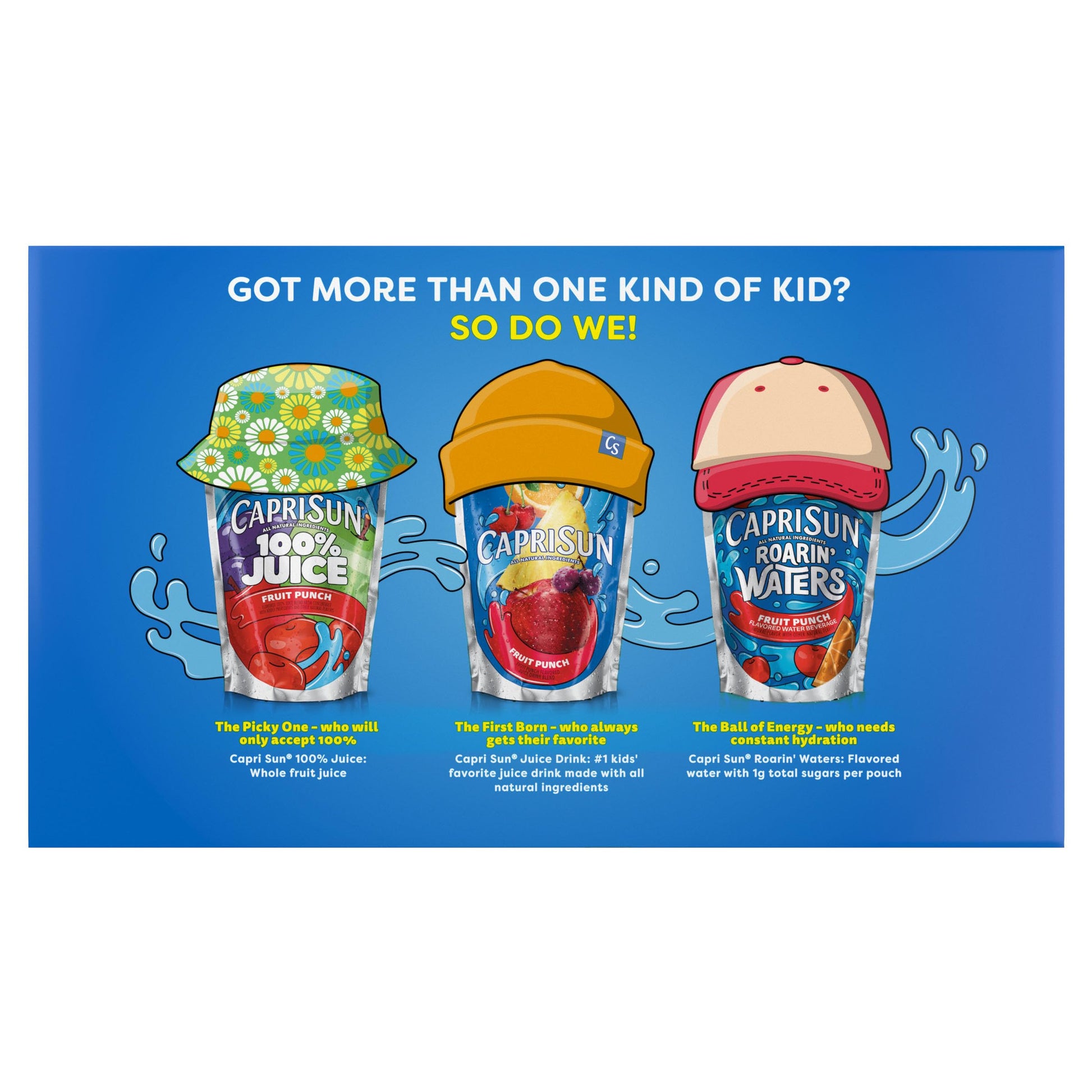Hi-C EBT-Eligible Pokemon Pouches – Camping and Road Trip Drink for Kids, Bulk 30 Pack