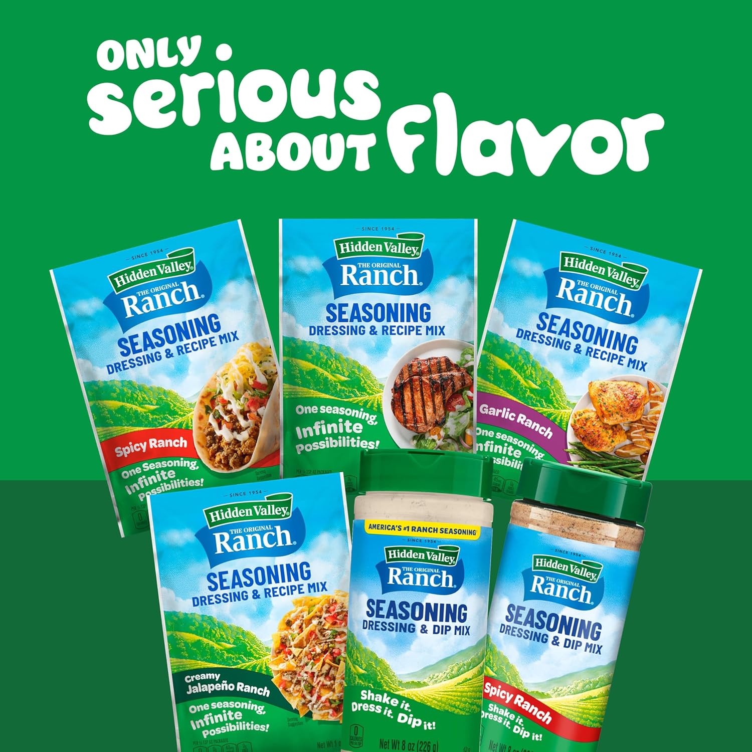 Hidden Valley Original Ranch Seasoning Mix - Gift-Ready Pantry Upgrade for the Home Cook Who Has Everything, 8 oz