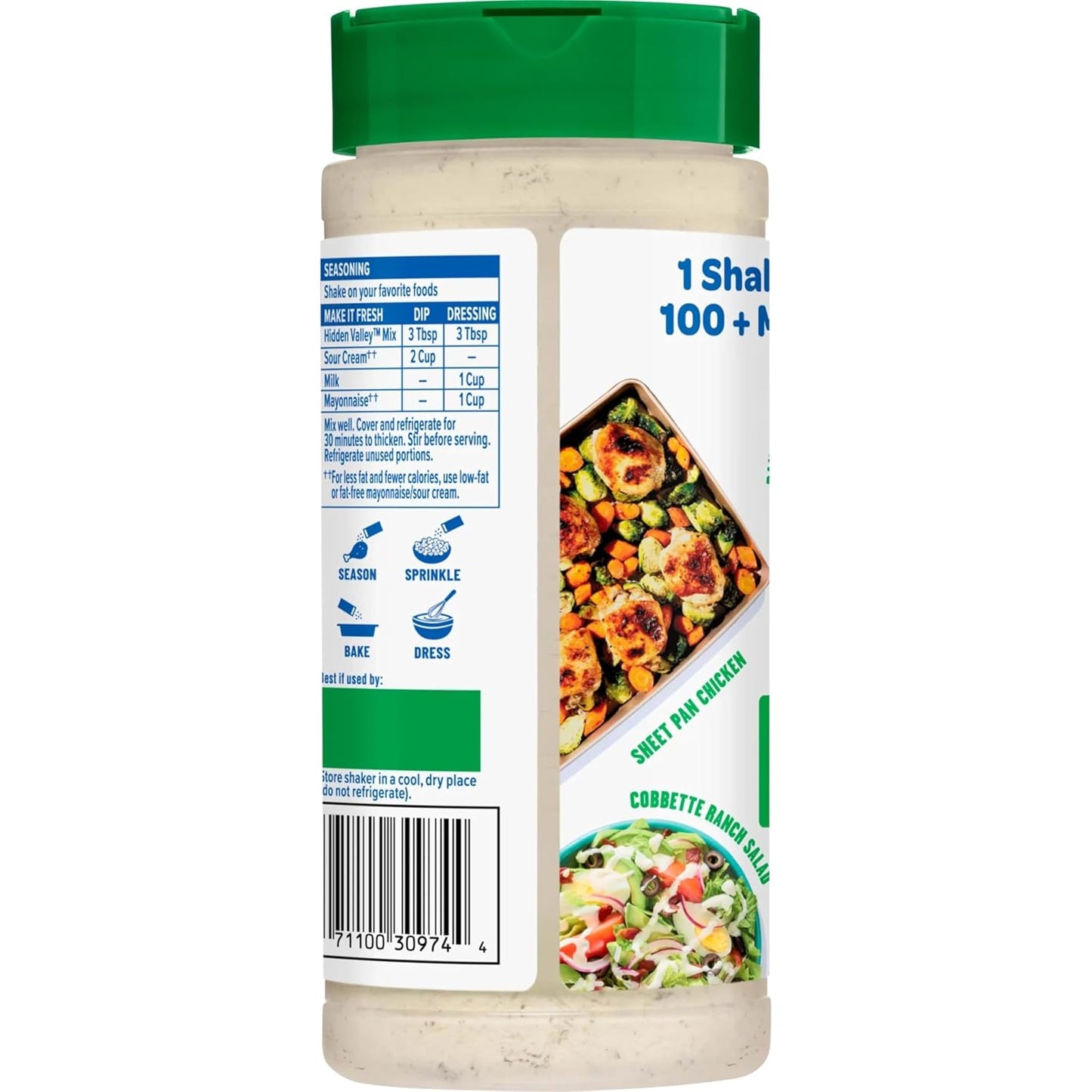 Hidden Valley Original Ranch Seasoning Mix - Gift-Ready Pantry Upgrade for the Home Cook Who Has Everything, 8 oz