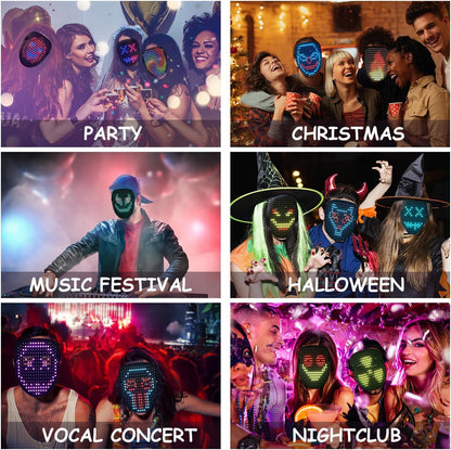 high-brightness leds visible in dark venues and night-time outdoor events