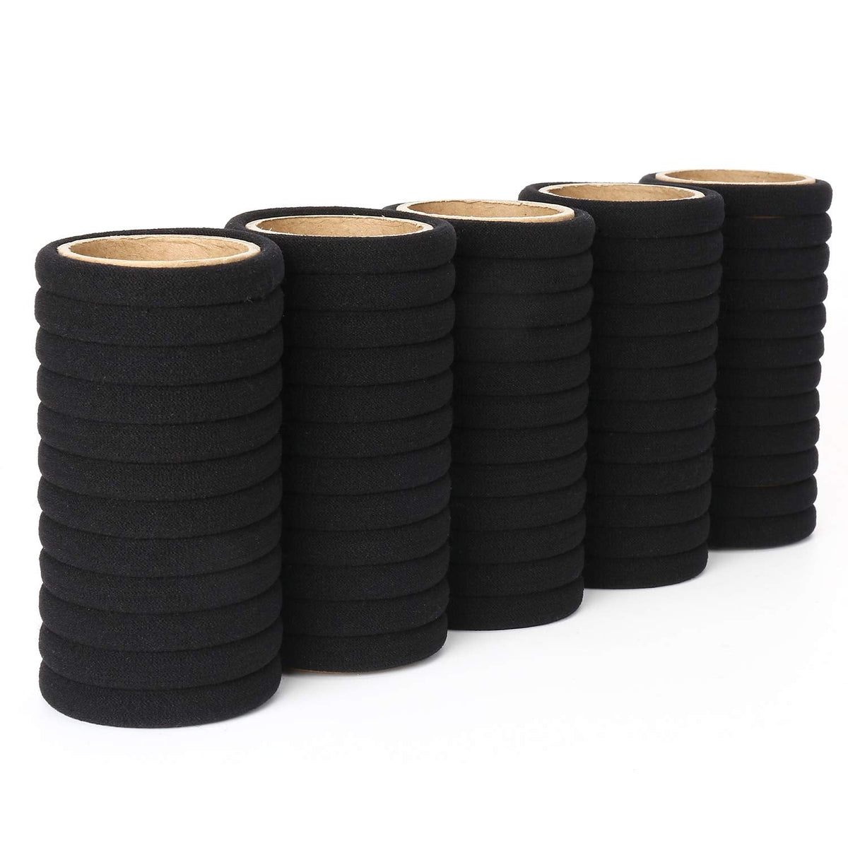 high-elastic core designed to grip thick hair securely