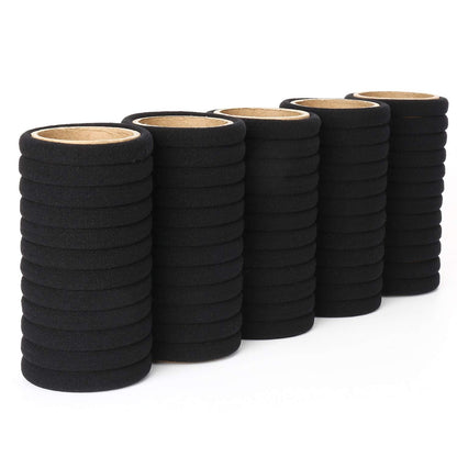 high-elastic core designed to grip thick hair securely