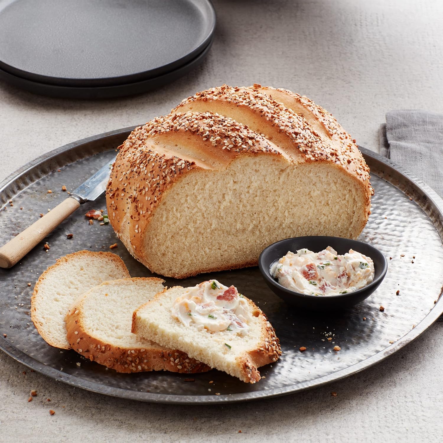 high-protein formulation for gluten development, elasticity, and rise