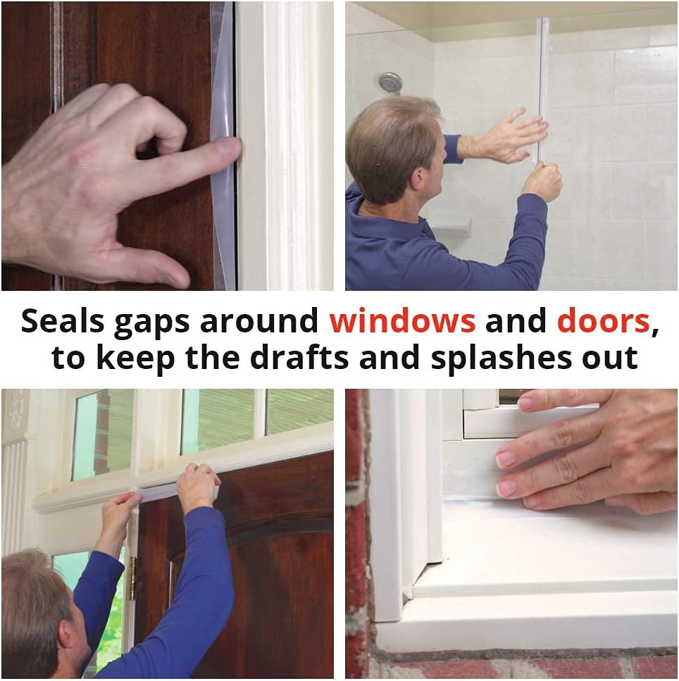 high-tack adhesive backing rated for wood, glass, metal, ceramic, fiberglass, and plastic
