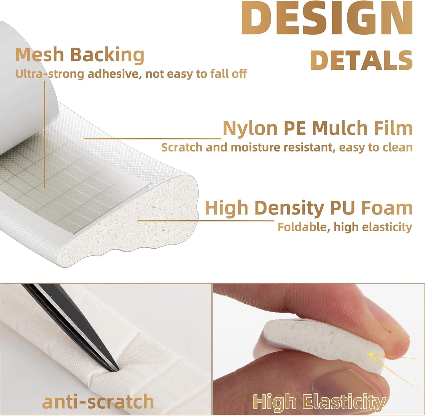 high-tenacity nylon cloth outer layer that is waterproof and scratch-resistant