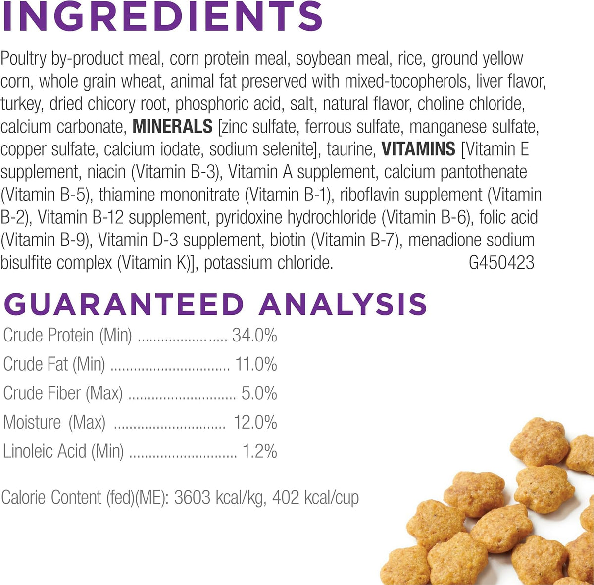 highly digestible formulation designed for cats with sensitive systems