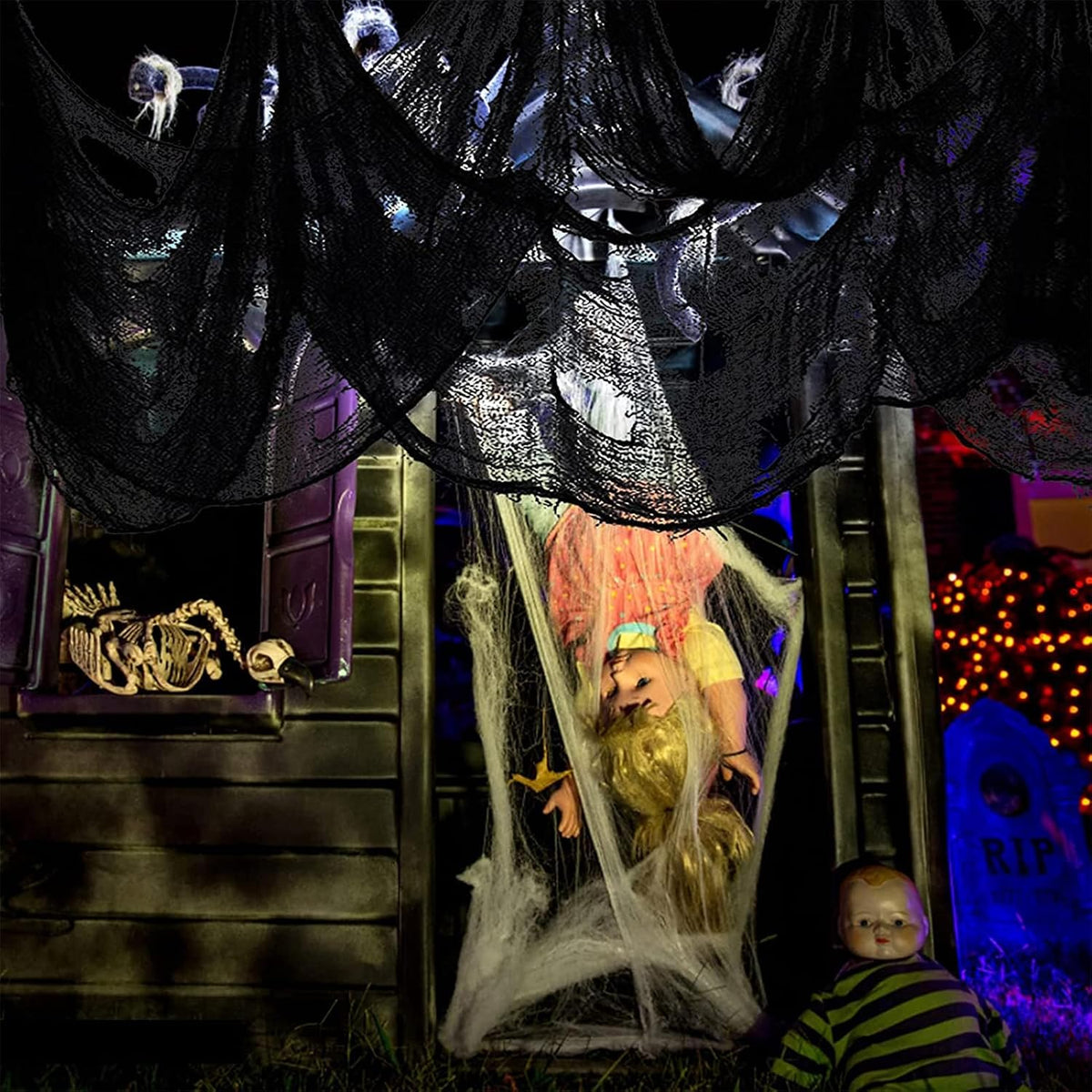 Creepy Cloth Co. – Halloween Decor Gift Set for Haunted House Fans and Spooky Home Stylists