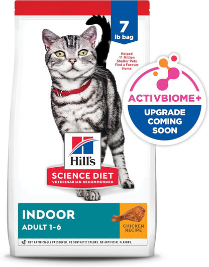 Hill's Science Diet Adult Indoor Cat Food – Premium Vet-Formulated Daily Cuisine for Discerning Cat Owners