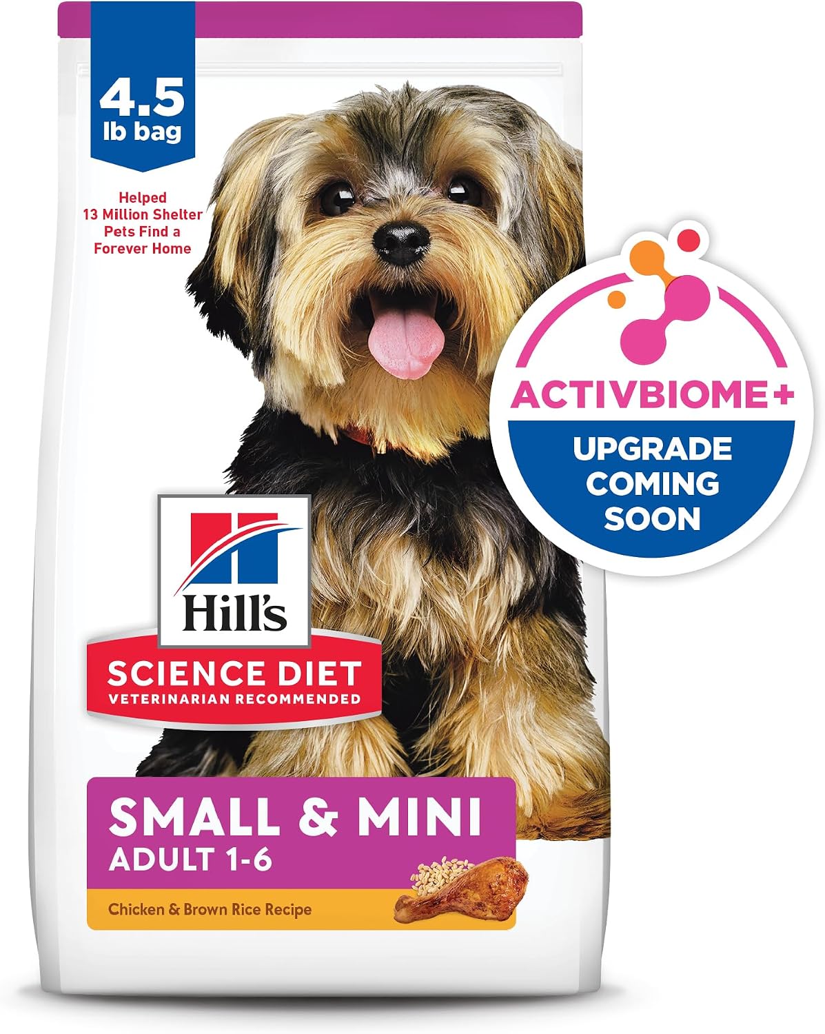 Hill's Science Diet Adult Small & Mini Dry Dog Food – No Artificial Additives Vet Trusted Daily Nutrition for Small Dogs