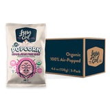 LesserEvil No Cheese Cheesiness Popcorn – Clean-Ingredient Snack for Mindful Work Breaks, Organic 3-Pack
