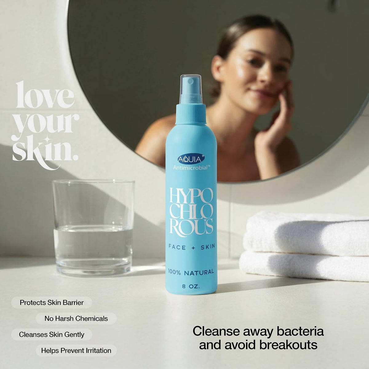 HOCL Essentials Hypochlorous Acid Mist – Bedside Skincare Ritual for Calming Redness and Acne