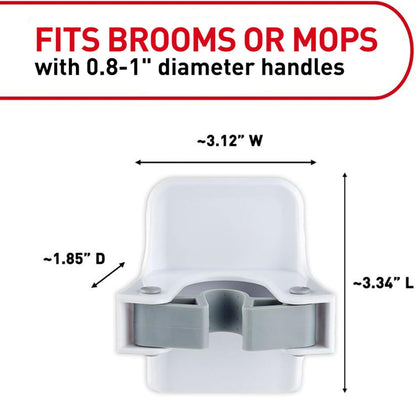 holds up to 4 pounds per gripper for handle diameters 0.8 to 1 inch