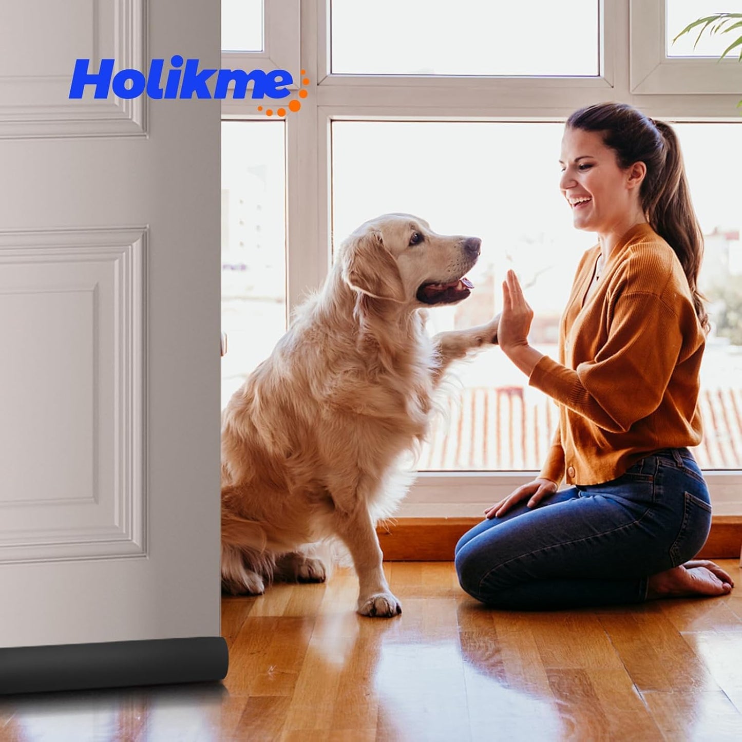 Holikme Breeze Blocker Door Stopper – Quiet Home Upgrade for Bedroom and Sunroom Decor Refresh