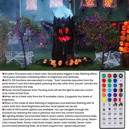 HOME LIGHTING 200 LED Decorative Lights – Giftable Christmas Present for Her, Green Wire Remote Timer Indoor Outdoor