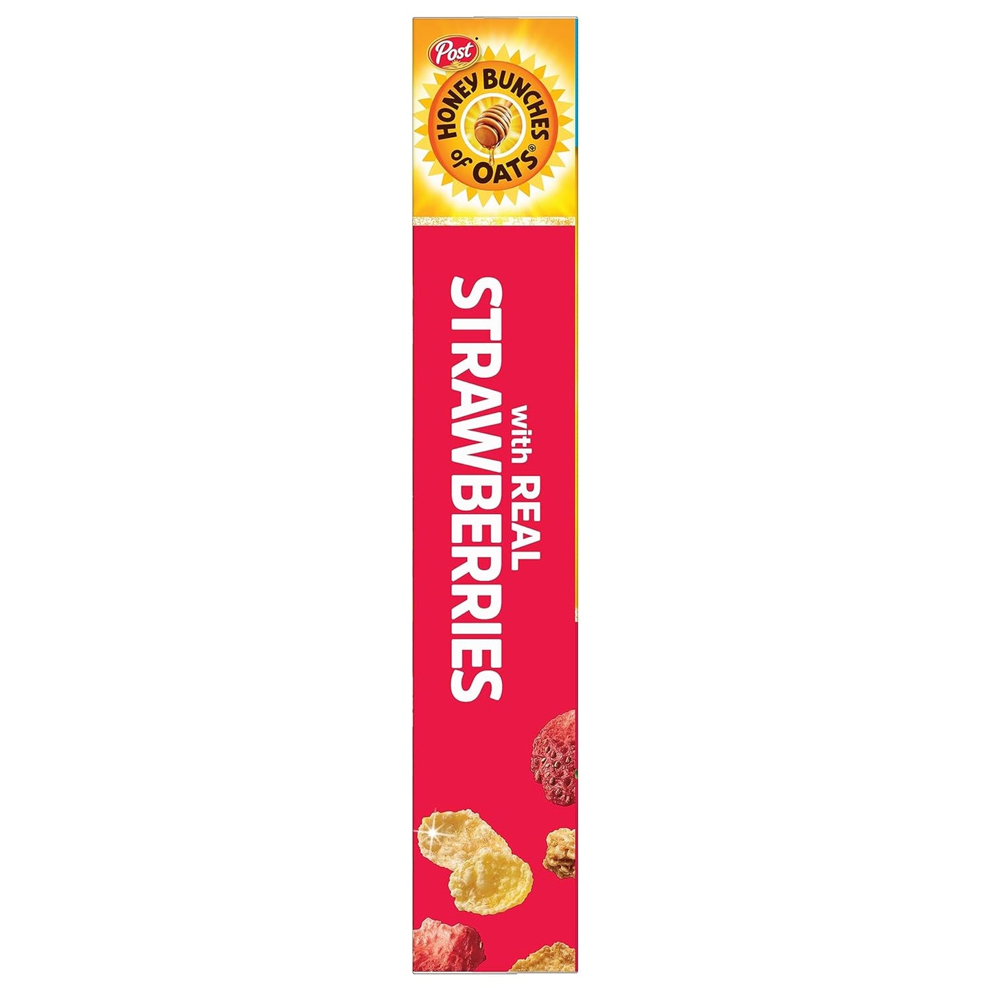 Honey Bunches of Oats with Strawberries Breakfast Cereal – Quick Morning Fuel Cereal for the Home Office and Commuter Bag