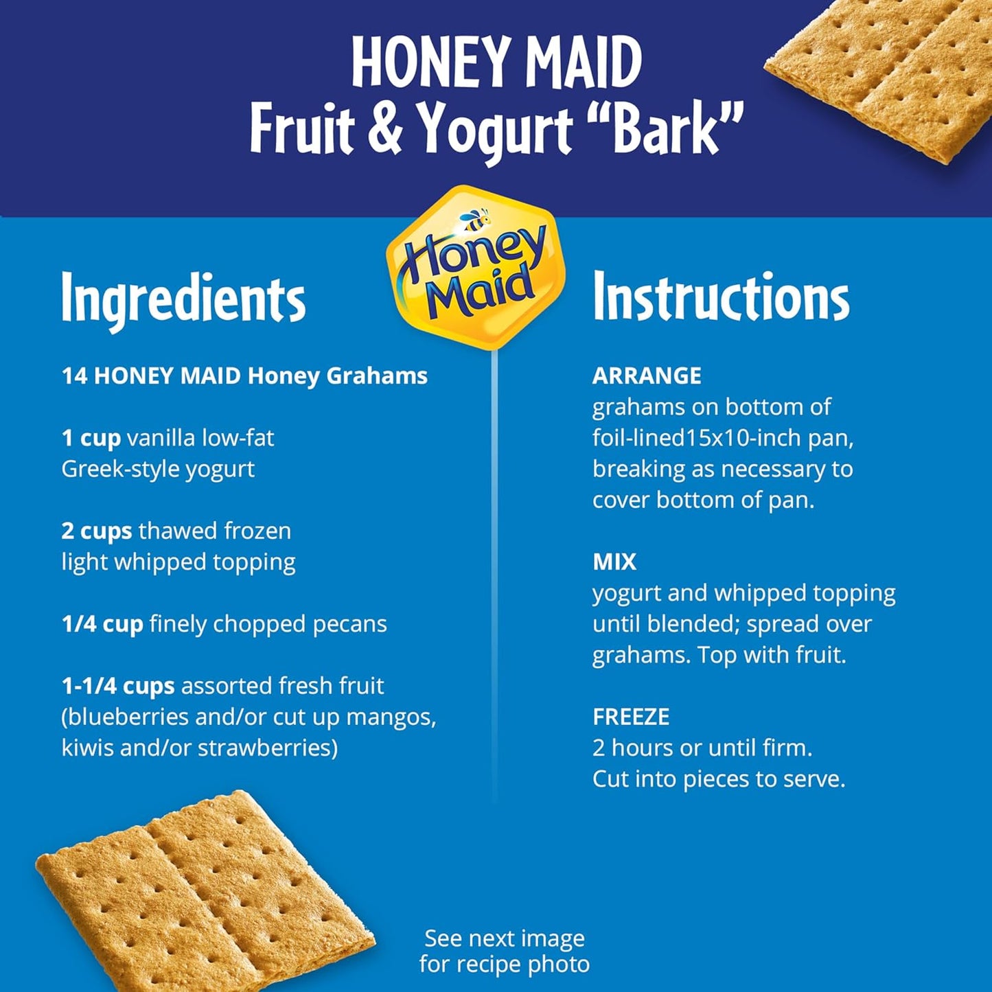 HONEY MAID Graham Crackers – Campfire S'mores Crackers, Backyard Fire Pit Ready
