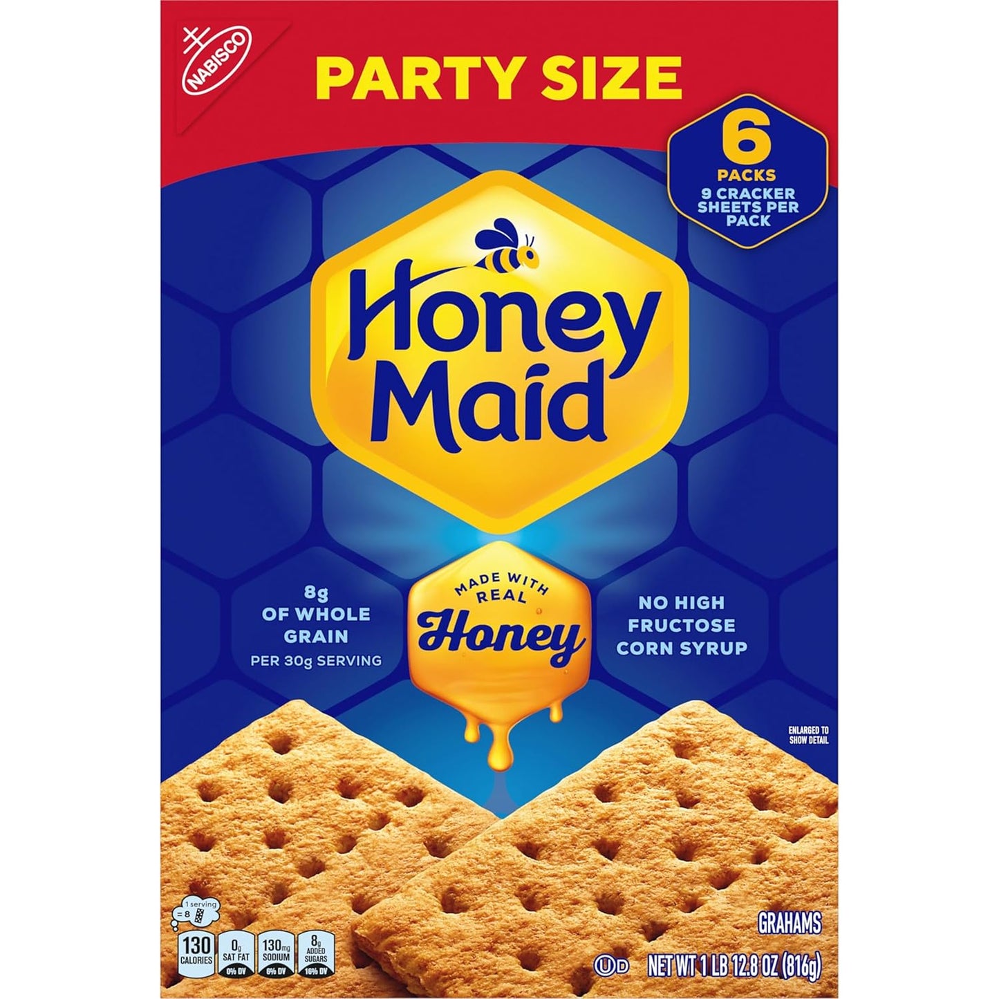 HONEY MAID Graham Crackers – Campfire S'mores Crackers, Backyard Fire Pit Ready