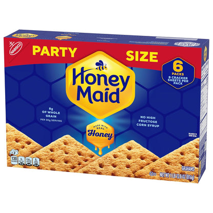 HONEY MAID Graham Crackers – Campfire S'mores Crackers, Backyard Fire Pit Ready