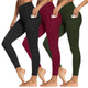 26inch Two Pockets - Small-Medium - 3 Pack Black,burgundy,army Green