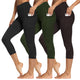 18inch Two Pockets - Small-Medium - 3 Pack Black,green,coffee