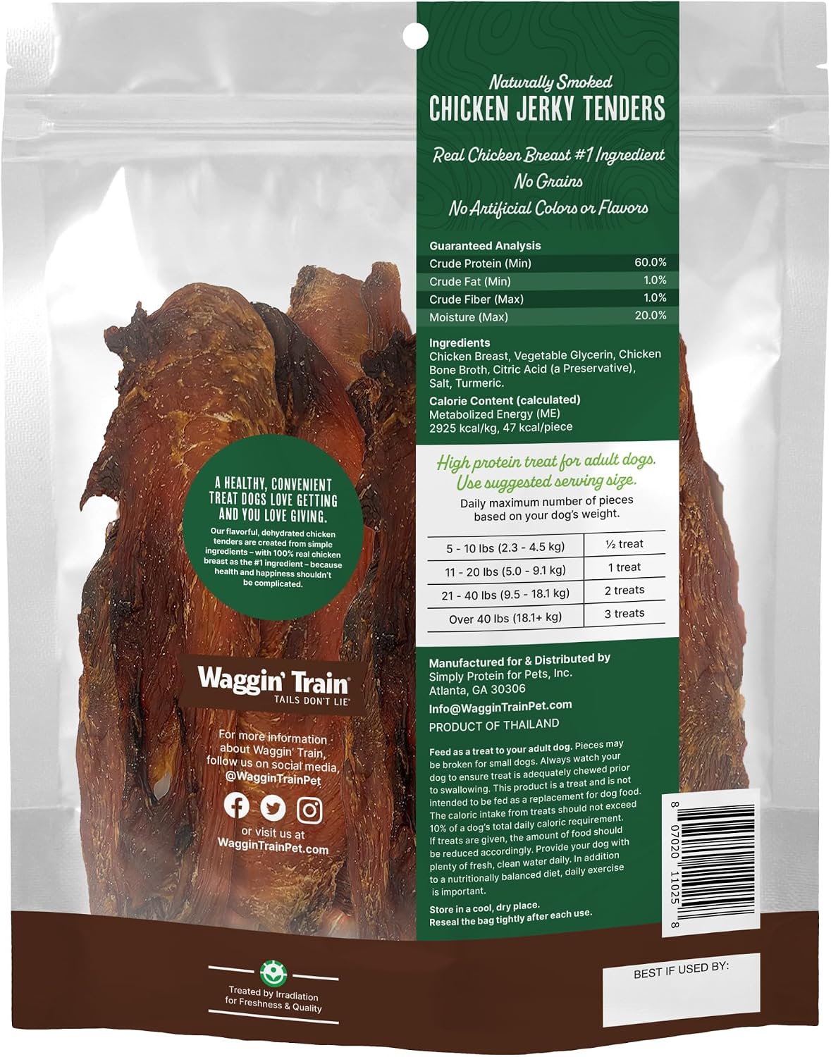 human-grade chicken bone broth coating for collagen and mineral content