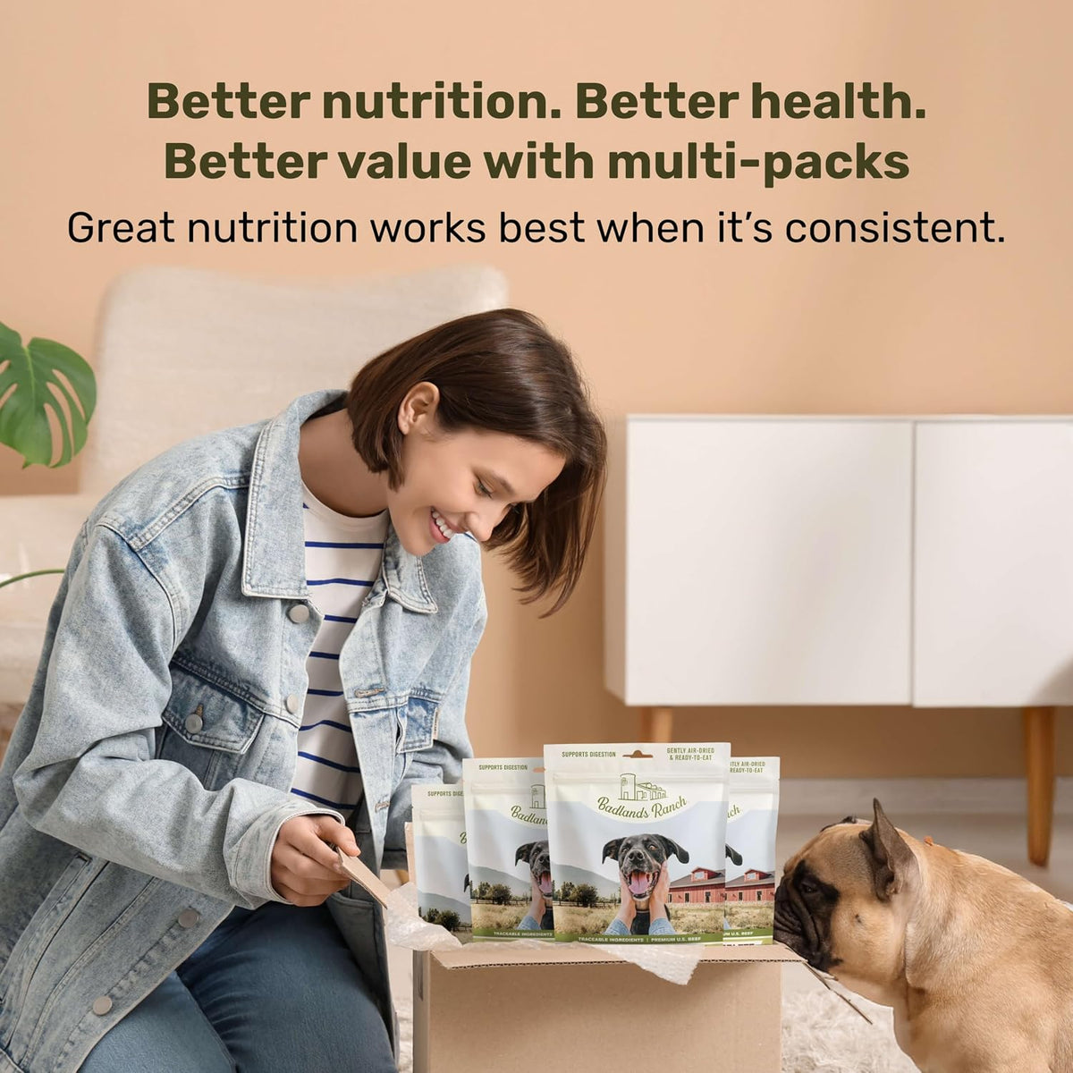 humanely raised animal protein claim with no corn, wheat, soy, or fillers