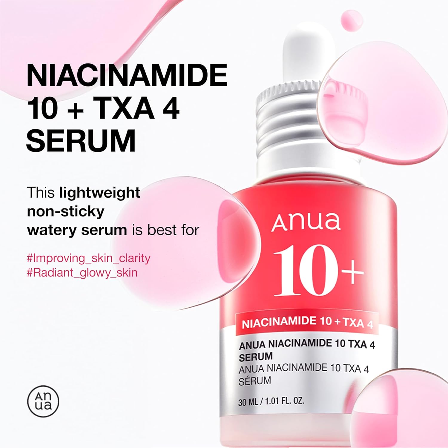 hyaluronic acid and salicylic acid as supporting active ingredients