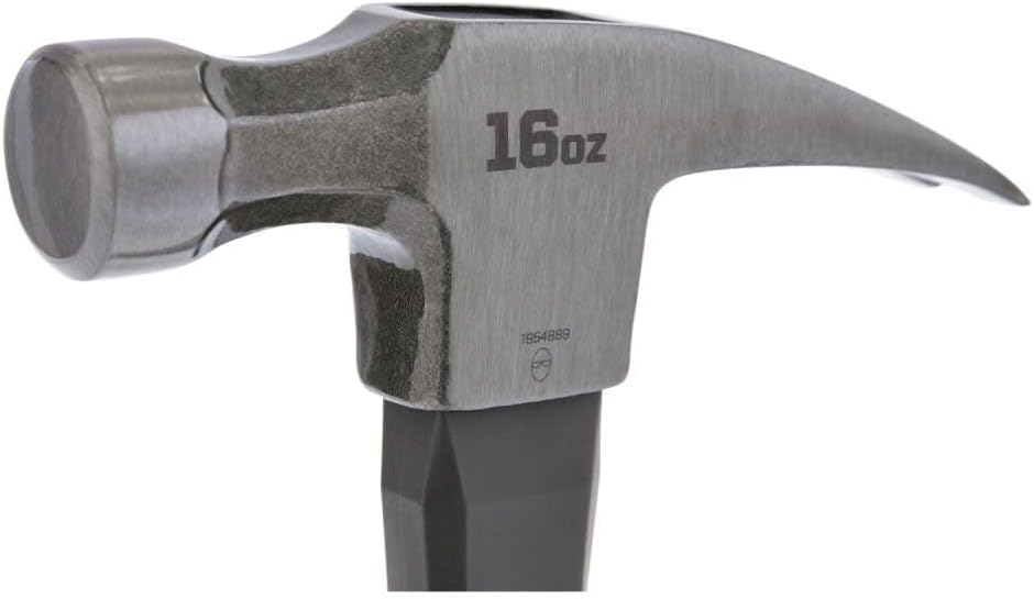 hybrid handle design with rounded grip, curved anti-slip base, and hardened end cap